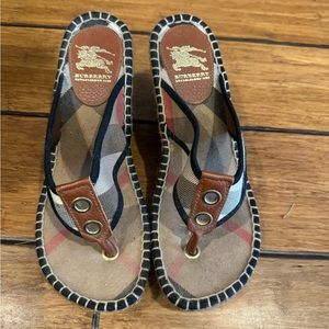 Burberry Canvas Printed Espadrilles